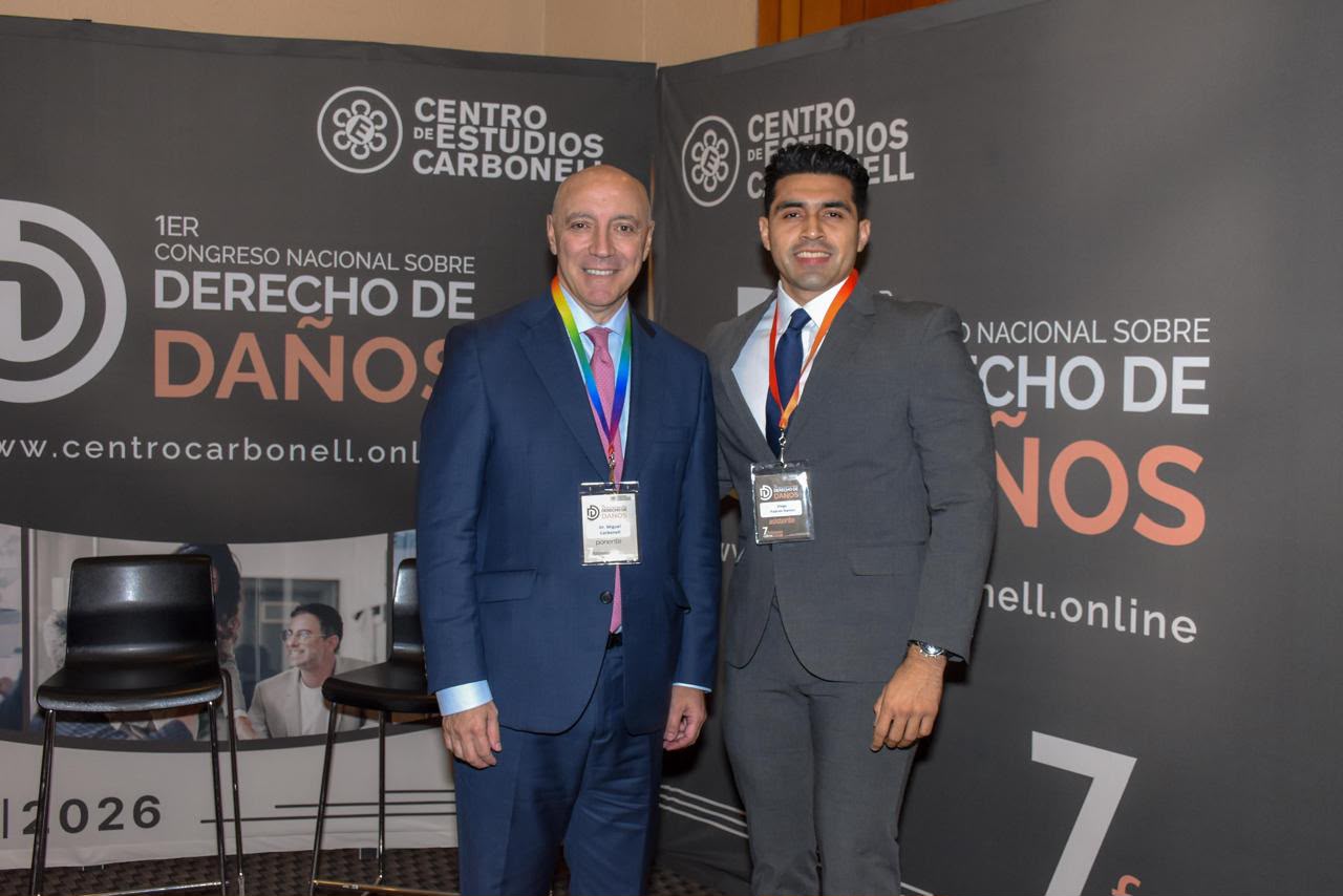 Representantes de Padrón Ramos en el Congreso Nacional sobre Derecho de Daños